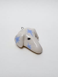 Image 1 of White Dog - Ceramic