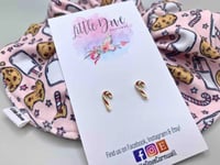 Image 2 of Candy Cane SCREW BACK Earrings