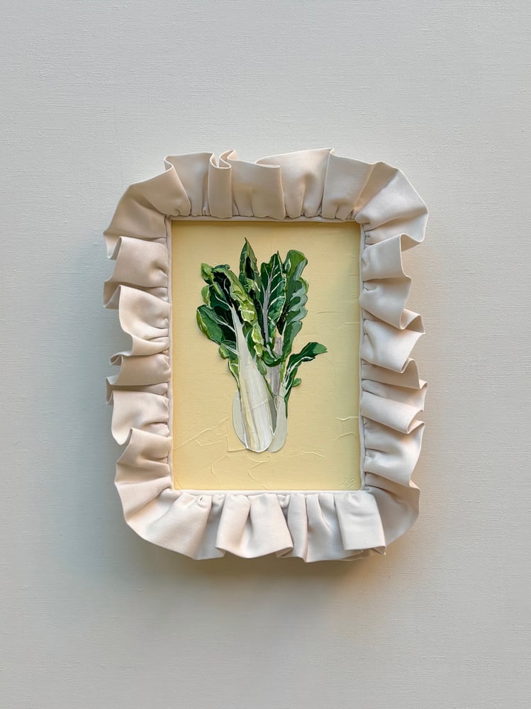 Image of Chard On Butter Yellow 