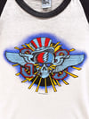 Grateful Dead 1982 Summer Tour Raglan Shirt - Fits SM