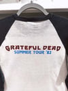 Grateful Dead 1982 Summer Tour Raglan Shirt - Fits SM
