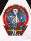 Grateful Dead 1985 Summer Tour Raglan Shirt - Fits L/M