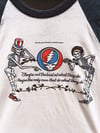 Grateful Dead 1980 Warfield Raglan Shirt - Fits M