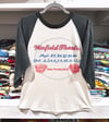 Grateful Dead 1980 Warfield Raglan Shirt - Fits M