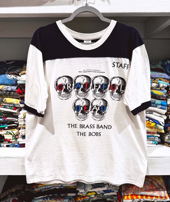 Rare Grateful Dead 1985 NYE Staff Shirt - Fits L