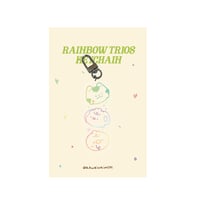 Rainbow Trios Keychain