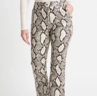 Image 2 of CHOOSY- Faux Leather Snake Printed Pants