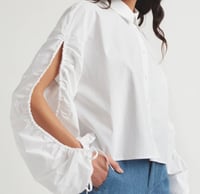 Image 2 of CHOOSY- Open Arm and Back Puffy Sleeves