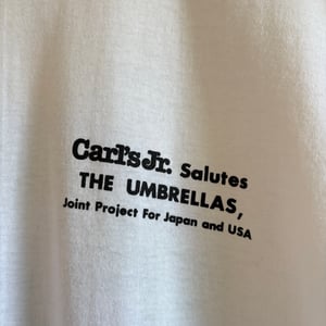 Image of Carl's Jr for Christo and Jean-Claude's The Umbrellas T-Shirt