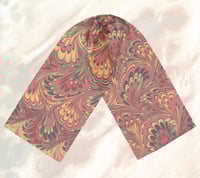 Image 2 of Autumn Leaves Long Silk Scarf