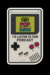 I'd Listen To That Podcast Gaming Sticker