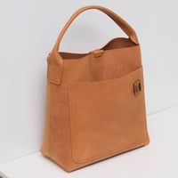 Image 2 of Bucket Bag in light brown