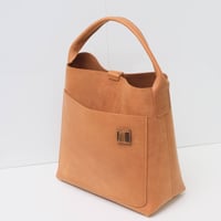 Image 5 of Bucket Bag in light brown