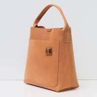 Image 4 of Bucket Bag in light brown