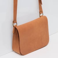Image 2 of Mini Travel Sling in light brown