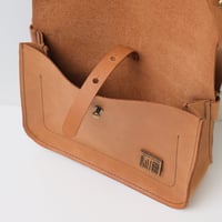 Image 6 of Mini Travel Sling in light brown