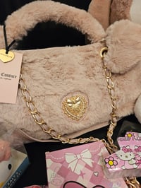 Image 1 of Juicy Couture Love Furry Friends Satchel Meets Hello Kitty & My Melody 