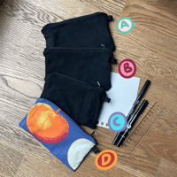 Image 3 of Upcycled Zip Bag