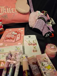 Image 3 of Juicy Couture Butterfly Bling Satchel Meets Hello Kitty Bundle 