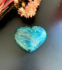 Image 1 of CŒUR APATITE BLEUE