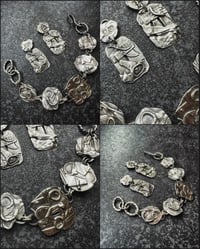 Image 2 of Sterling Silver Bracelet & Earring Set