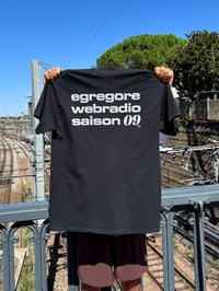 Image 1 of BLACK / SILVER SAISON 09 TEE