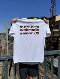 Image 1 of WHITE / BROWN SAISON 09 TEE