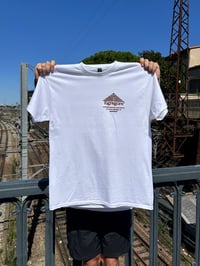 Image 2 of WHITE / BROWN SAISON 09 TEE
