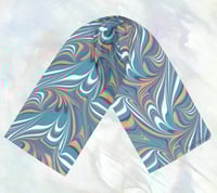 Image 2 of Peace Doves Long Silk Scarf