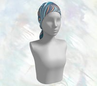 Image 3 of Peace Doves Long Silk Scarf