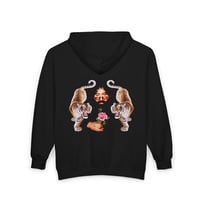 Image 1 of Tiger Rose Zip Up Hoodie