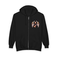 Image 2 of Tiger Rose Zip Up Hoodie