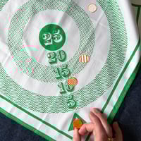 Image 1 of Target game printed cotton napkin