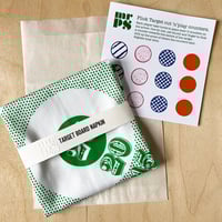 Image 3 of Target game printed cotton napkin