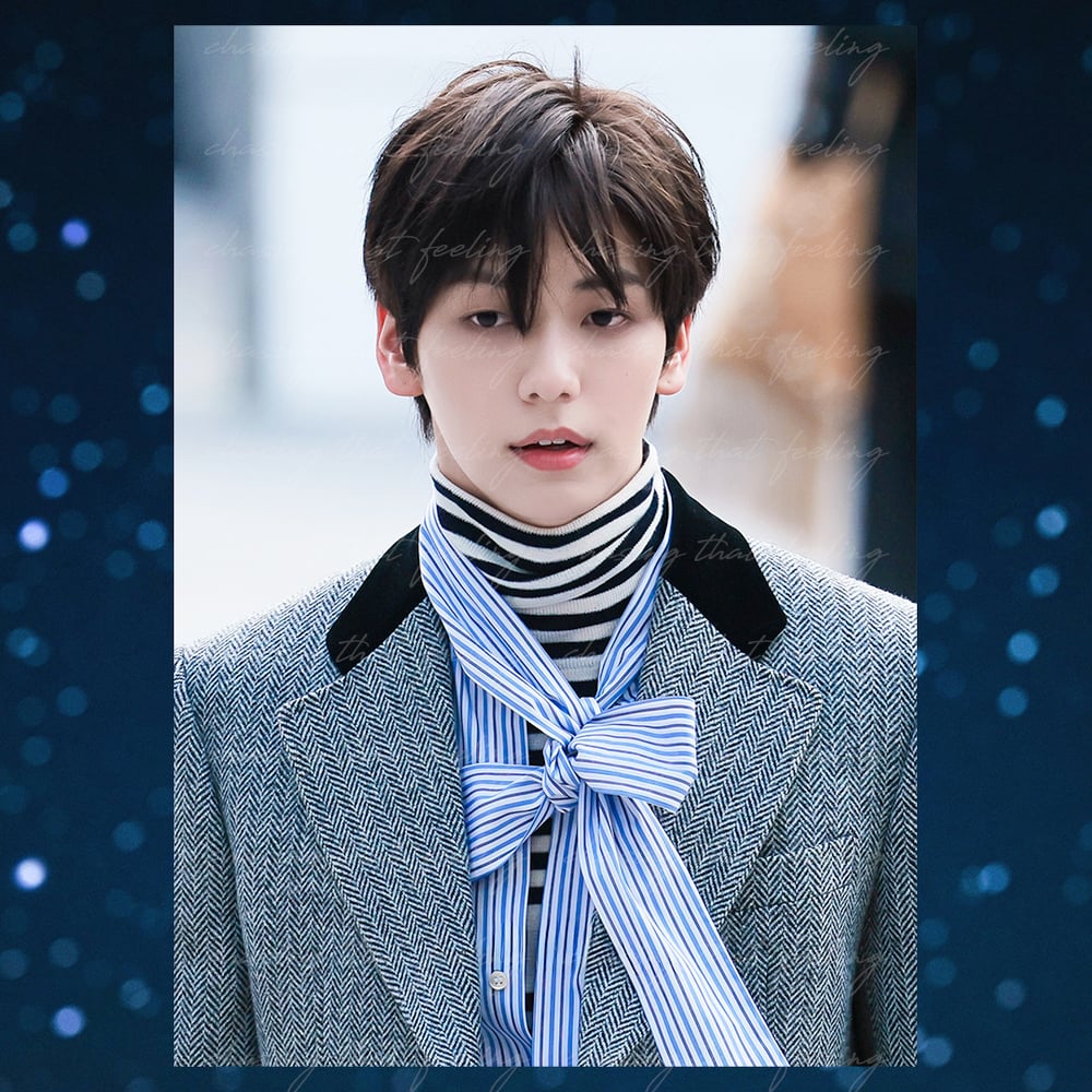 Image of Soobin at Paris Fashion Week (251005)