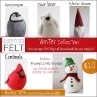 Image 1 of Winter Collection - PDF Instructions