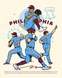 Image 1 of Phils 2025 Postseason Prints