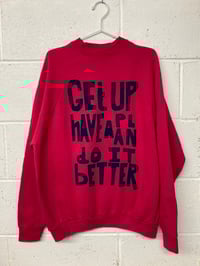 Image 1 of Get Up, pink L/XL (23.5"P2P, 27"S2H, 32"C2C) 