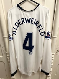 Image 7 of Tottenham Hotspur “ALDERWEIRELD 4” 2015/16 LS Home Shirt + patches 