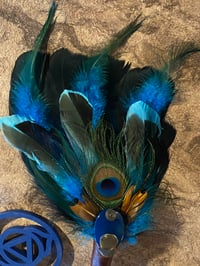 Image 2 of Feather Wand Azure