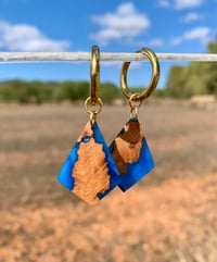 Image 2 of Cala Xarraca - Orecchini legno e resina