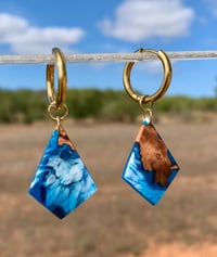 Image 1 of Cala Xarraca - Orecchini legno e resina