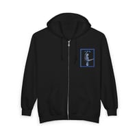 Image 4 of Box Of Blue Light Rain Zip Up Hoodie