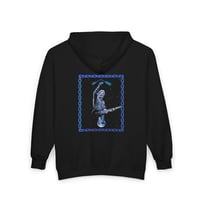 Image 3 of Box Of Blue Light Rain Zip Up Hoodie