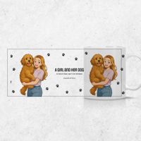 Image 2 of A Girl and her Dog - Mugs & Thermomugs 