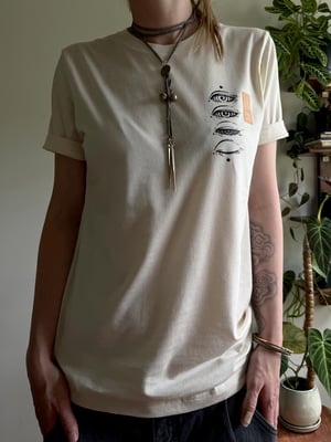 Image of Mesmereyes Natural T-Shirt