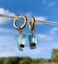 Image 2 of Cala Tarida - Orecchini legno e resina