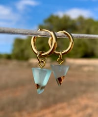 Image 1 of Cala Tarida - Orecchini legno e resina