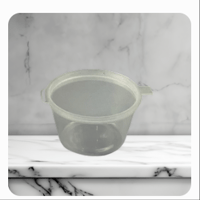Image 1 of 2oz Sauce Containers with Lids – 250-Pack | Leak-Proof Disposable Portion Cups for Dips & Chutneys