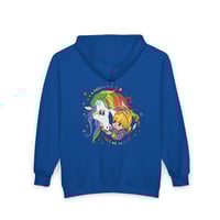 Image 1 of Rainbow Brite Zip Up Hoodie